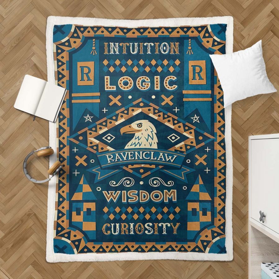Ravenclaw Harry Potter 7 Decke - Fleecedecke – Bild 3
