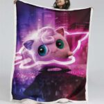 Pummeluff Pokemon Glücklich Decke – Fleecedecke