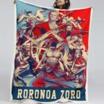 Lorenor Zorro One Piece 01 Decke – Fleecedecke