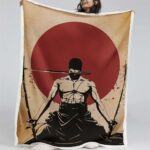 Lorenor Zorro One Piece 02 Decke – Fleecedecke