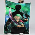 Lorenor Zorro One Piece 05 Decke – Fleecedecke