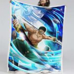 Lorenor Zorro One Piece 07 Decke – Fleecedecke