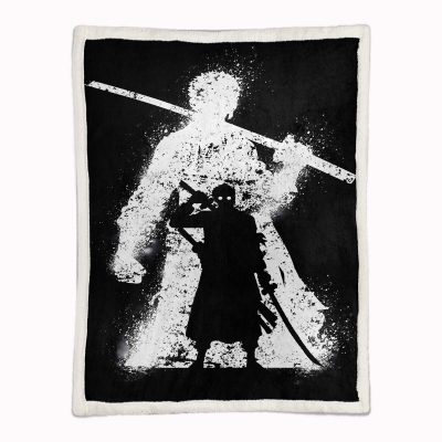 Alternative view of Lorenor Zorro One Piece 08 Decke - Fleecedecke
