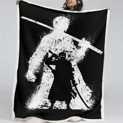 Lorenor Zorro One Piece 08 Decke - Fleecedecke