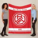 Rot-Weiss Essen RWE 06 Fleecedecke – Decke