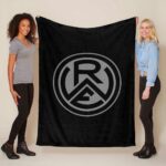 Rot-Weiss Essen RWE Grau Fleecedecke – Decke