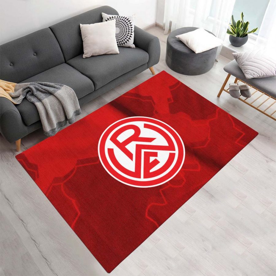 Rot-Weiss Essen RWE Roter Hintergrund Teppich – Bild 2