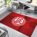 Rot-Weiss Essen RWE Roter Hintergrund Teppich