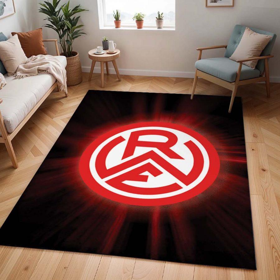 Rot-Weiss Essen Rotlichthintergrund RWE Teppich – Bild 2