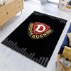 SG Dynamo Dresden schwarzer Hintergrund Teppich