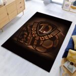 SG Dynamo Dresden golden Teppich