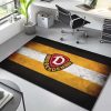 SG Dynamo Dresden gelb schwarzer Hintergrund Teppich