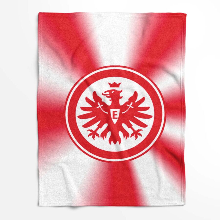 SGE Eintracht Frankfurt FC13 Fleecedecke - Decke – Bild 2