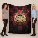 SGE Eintracht Frankfurt Fußballverein FC06 Fleecedecke – Decke