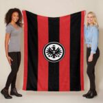 SGE Eintracht Frankfurt Fußballverein FC07 Fleecedecke – Decke