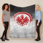 SGE Eintracht Frankfurt Fußballverein FC08 Fleecedecke – Decke