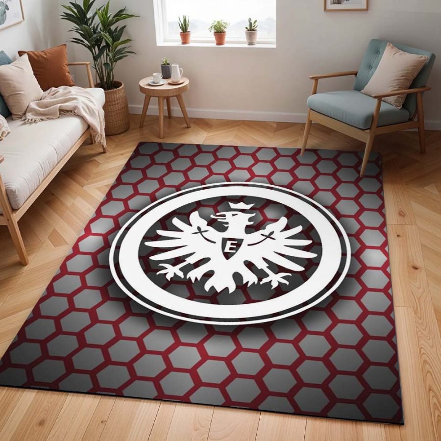 SGE Eintracht Frankfurt Fußballverein FC12 Teppich – Bild 2