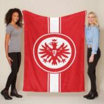 SGE Eintracht Frankfurt Fußballverein FC14 Fleecedecke – Decke