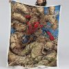 Spiderman und Sandman Decke - Fleecedecke