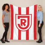 SSV Jahn Regensburg rot weiß 02 Fleecedecke – Decke