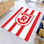 SSV Jahn Regensburg rot weiß 02 Teppich