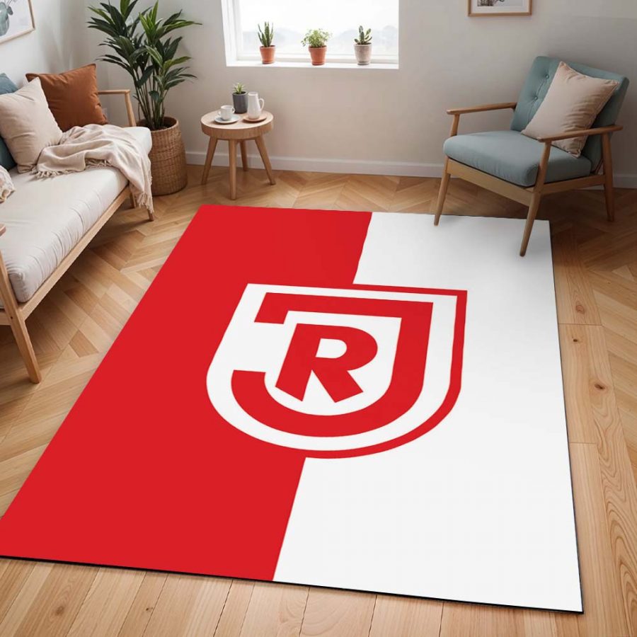 SSV Jahn Regensburg rot weiß 03 Teppich – Bild 2