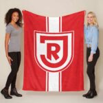 SSV Jahn Regensburg rot weiß 04 Fleecedecke – Decke