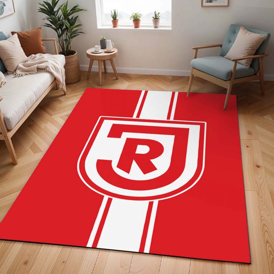 SSV Jahn Regensburg rot weiß 04 Teppich – Bild 2