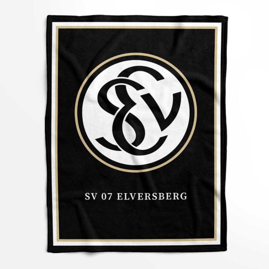 SV 07 Elversberg Fleecedecke - Decke – Bild 2