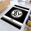 SV 07 Elversberg schwarzer Hintergrund sve05 Teppich