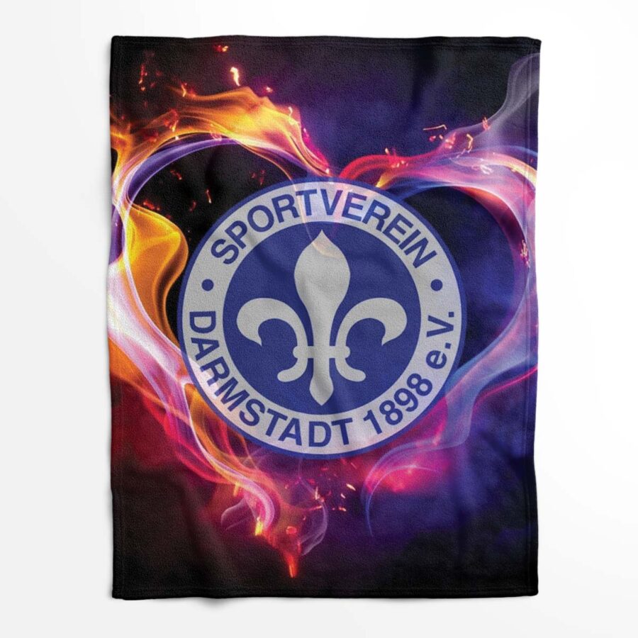 SV Darmstadt FC 03 Fleecedecke - Decke – Bild 2