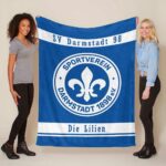 SV Darmstadt FC 11 Fleecedecke – Decke