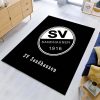 SV Sandhausen schwarzer Hintergrund 03 Teppich