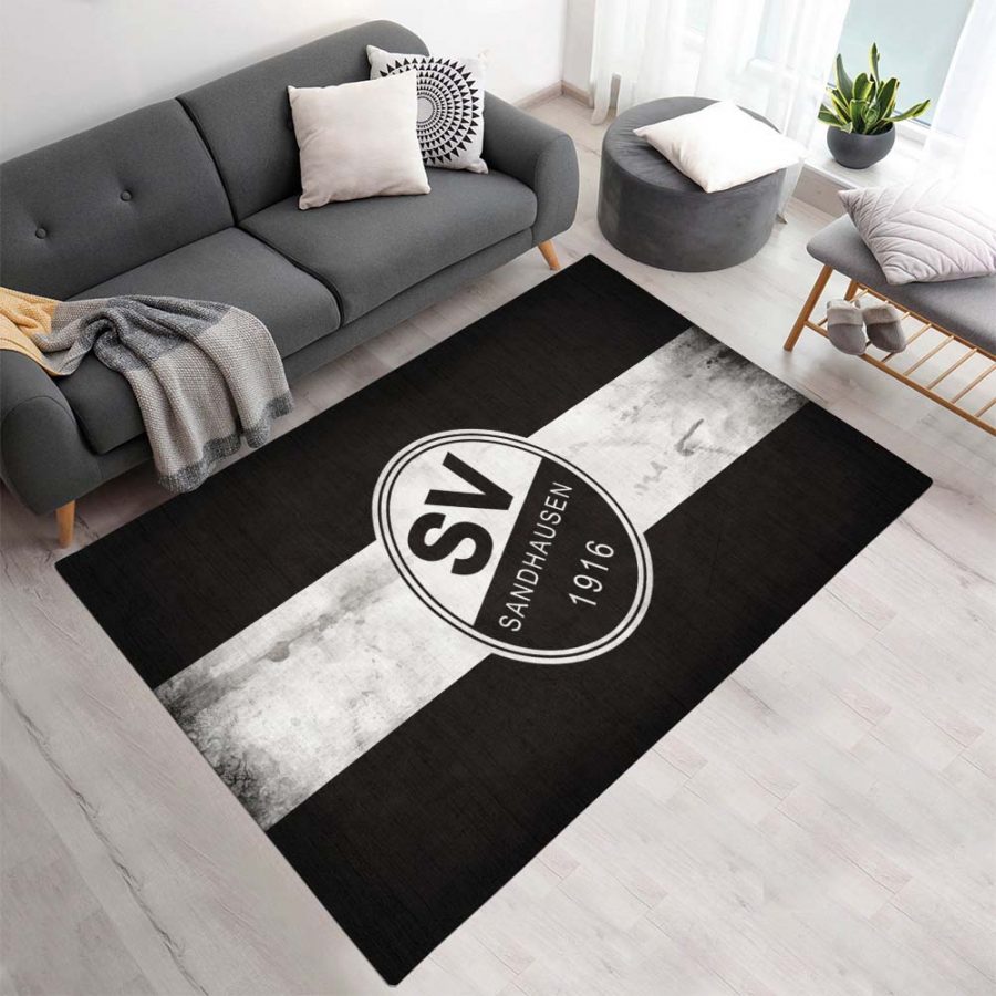 SV Sandhausen schwarz weiß Teppich – Bild 2