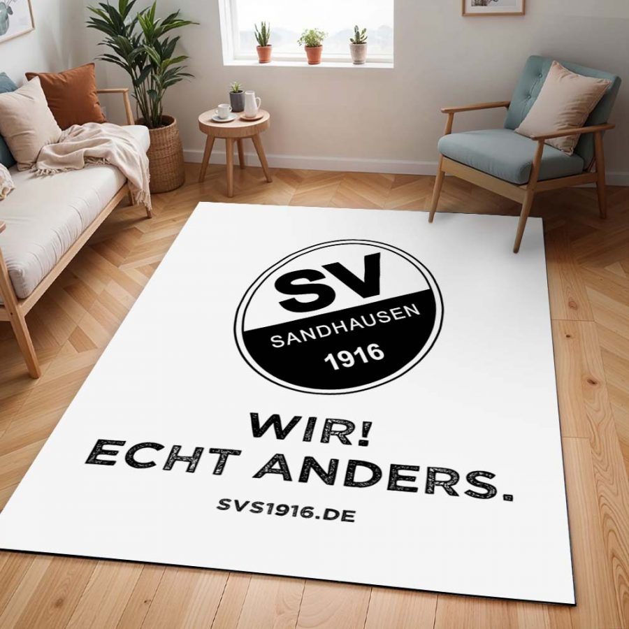 SV Sandhausen wir echt anders Teppich – Bild 2
