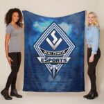 SV Waldhof Mannheim 07 schwarz blau Backsteinmauer SVW Fleecedecke – Decke