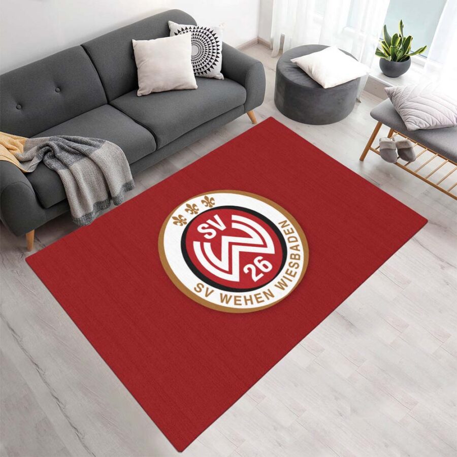 SV Wehen Wiesbaden roter Hintergrund Teppich – Bild 2