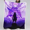 Sasuke Sharingan Blutmond 03 Decke - Fleecedecke