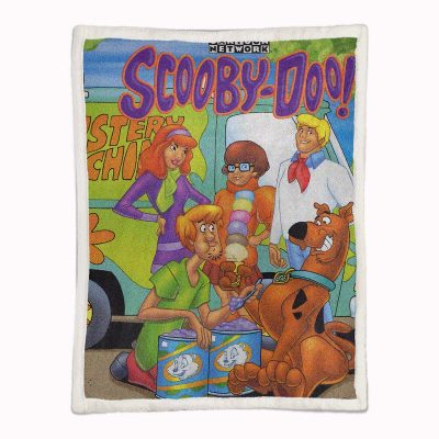 Alternative view of Scooby Doo Alle Charaktere 01 Decke - Fleecedecke