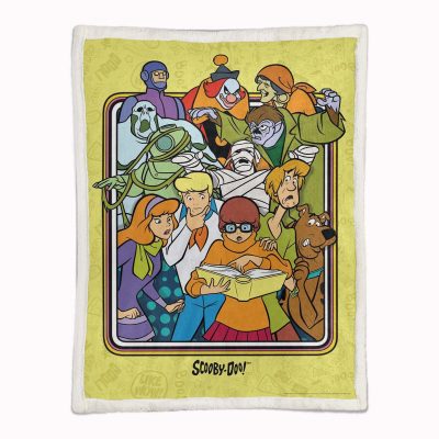 Alternative view of Scooby Doo Alle Charaktere 02 Decke - Fleecedecke