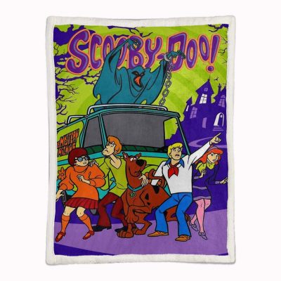 Alternative view of Scooby Doo Alle Charaktere 04 Decke - Fleecedecke