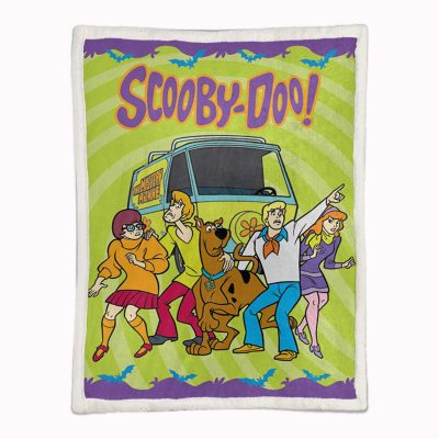 Alternative view of Scooby Doo Alle Charaktere Wo bist du Decke - Fleecedecke