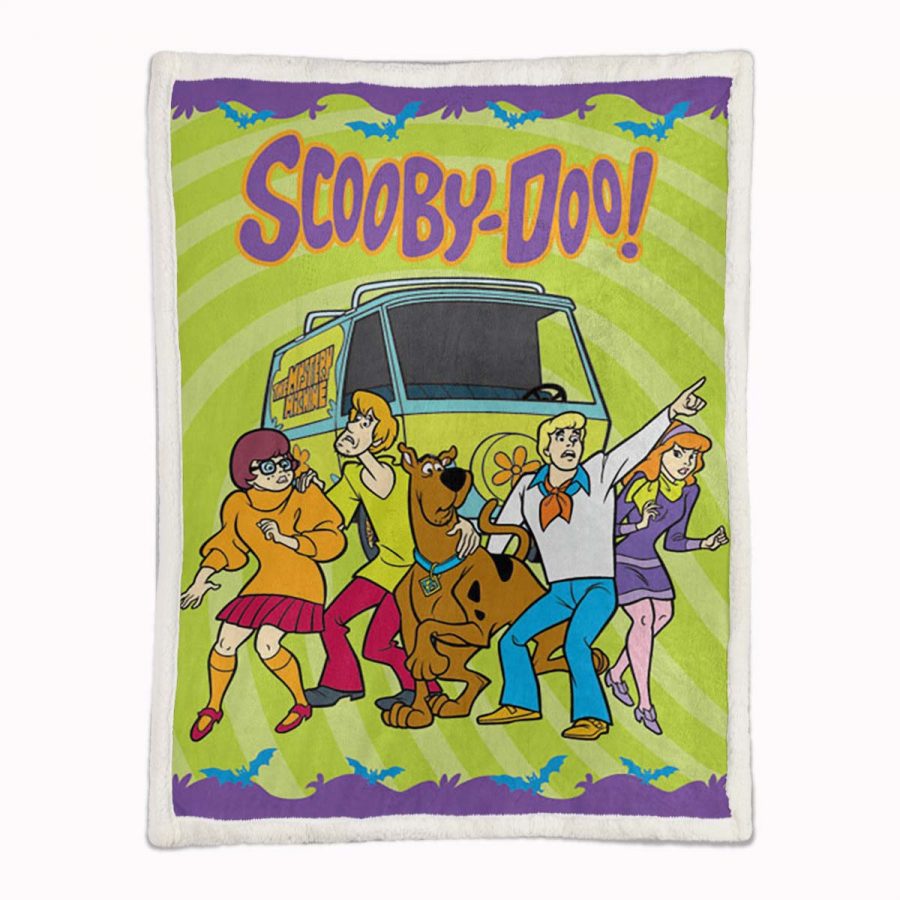 Scooby Doo Alle Charaktere Wo bist du Decke - Fleecedecke – Bild 2