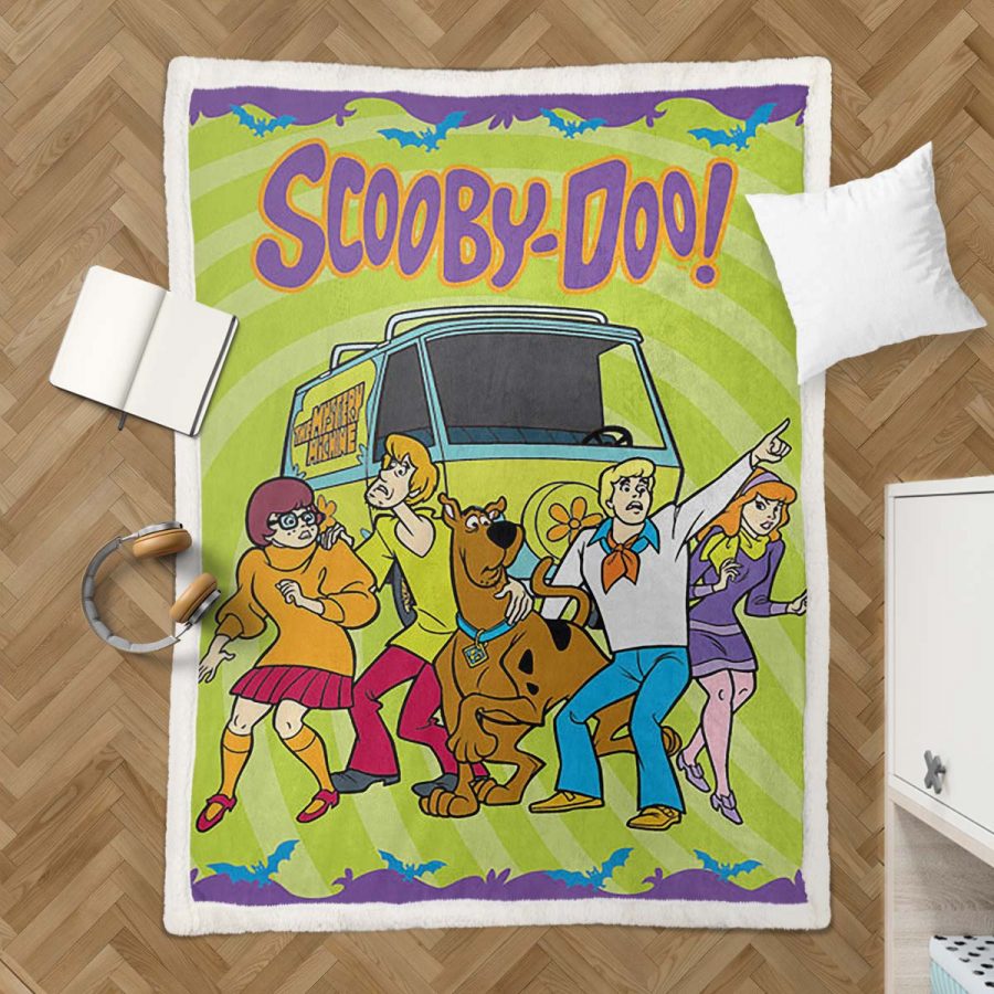 Scooby Doo Alle Charaktere Wo bist du Decke - Fleecedecke – Bild 3