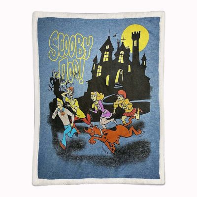 Alternative view of Scooby Doo Gruseliges Halloween Decke - Fleecedecke