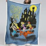 Scooby Doo Gruseliges Halloween Decke – Fleecedecke
