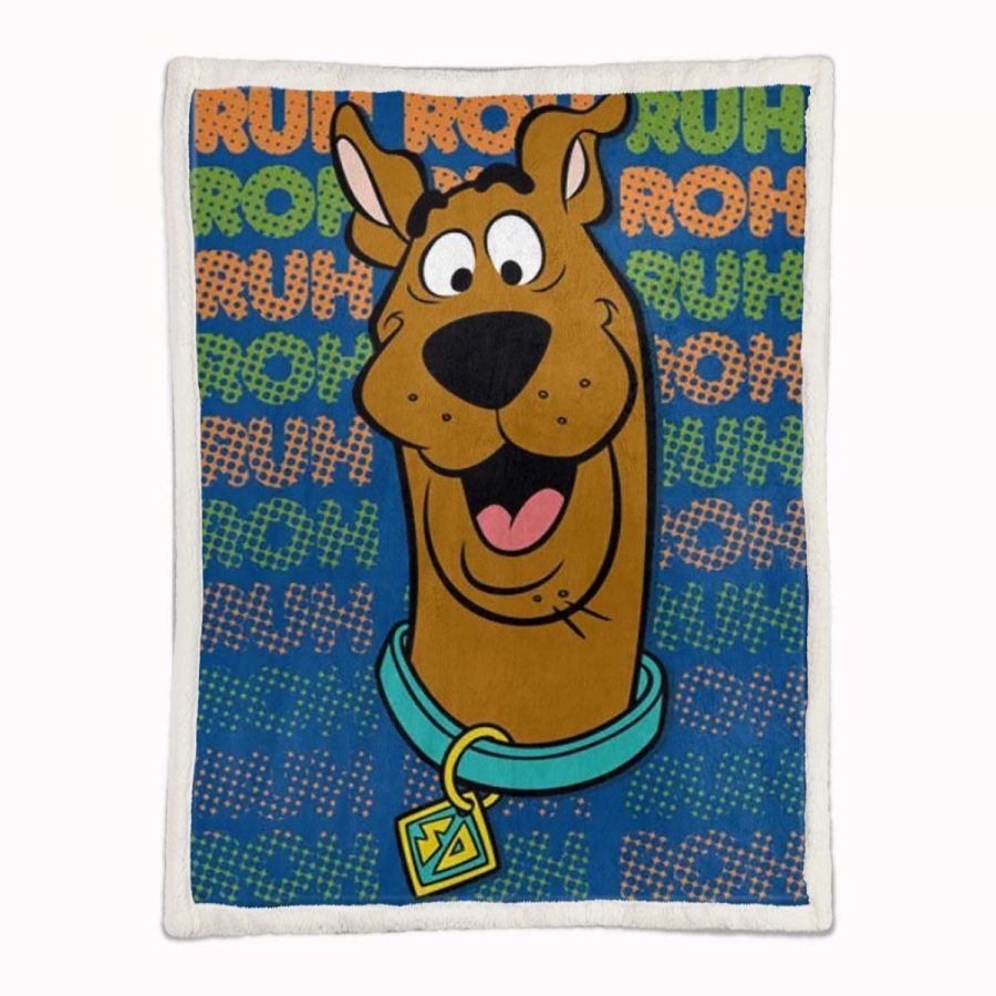 Scooby Doo Ruh Roh Decke - Fleecedecke – Bild 2