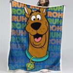 Scooby Doo Ruh Roh Decke – Fleecedecke