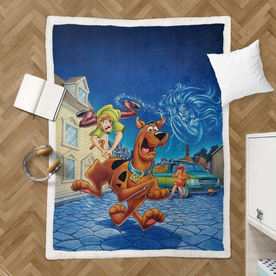 Scooby Doo Hexengeist Decke - Fleecedecke – Bild 3