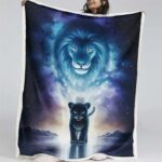 Simba König der Löwen 01 Decke – Fleecedecke